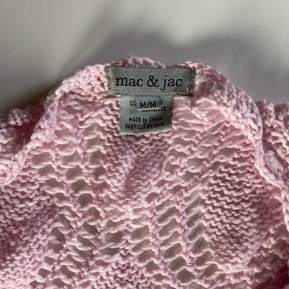 Mac & Jac Crocheted Cardigan Sweater - Picture 3 of 4